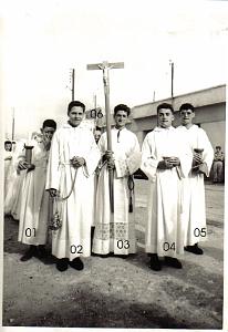 COMMUNIONS ORAN EGLISE BON ACCEUIL DE GAMBETTA 1957